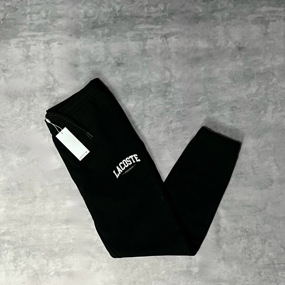 CALÇA MOLETOM LACOSTE SPORTSWEAR - PRETO