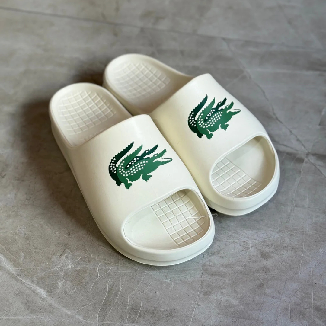 SLIDE LACOSTE - BRANCO