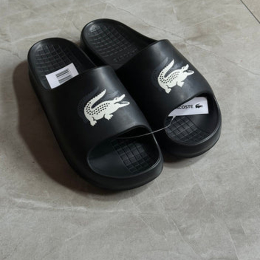 SLIDE LACOSTE - PRETO