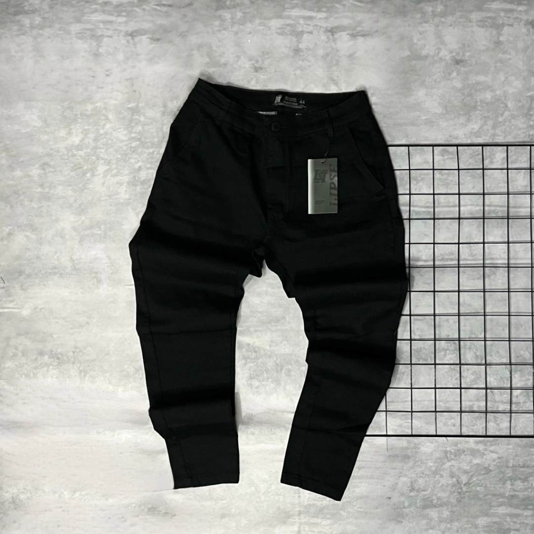 CALÇA SARJA JOGADOR - PRETA